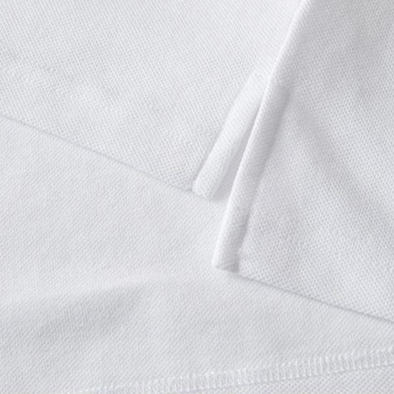 Smooth cotton CVC heavy weight 230g DTF printed polo shirt Soft Touch Material Thick Polo TShirt Polyester Blend Shirts for Both Genders