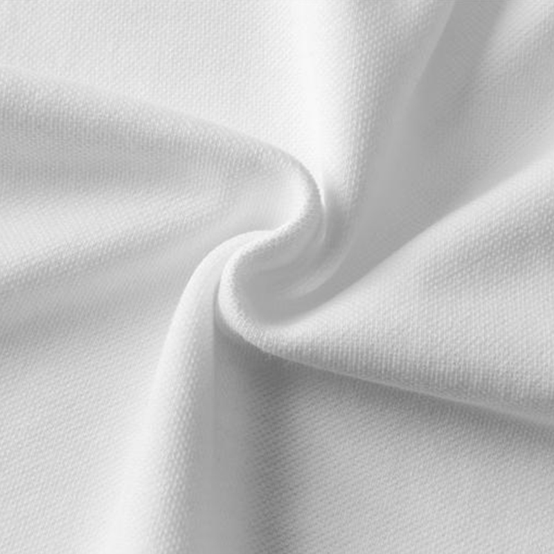 Smooth cotton CVC heavy weight 230g DTF printed polo shirt Soft Touch Material Thick Polo TShirt Polyester Blend Shirts for Both Genders