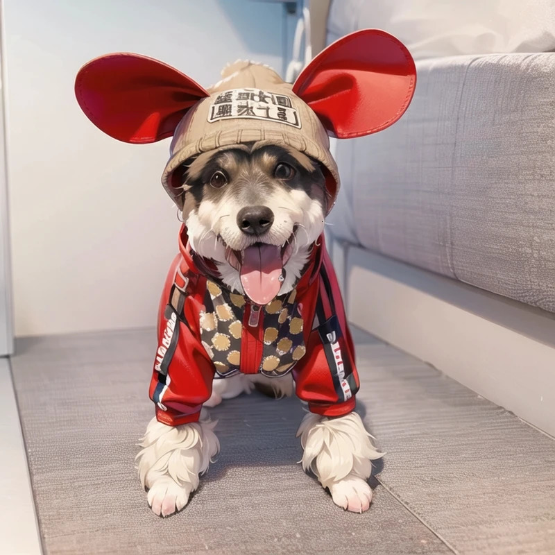 ner Hoodie for Cold Weather Classic Letter Pattern y Dog Jacket Puppy Apparel Warm Clothes 250609