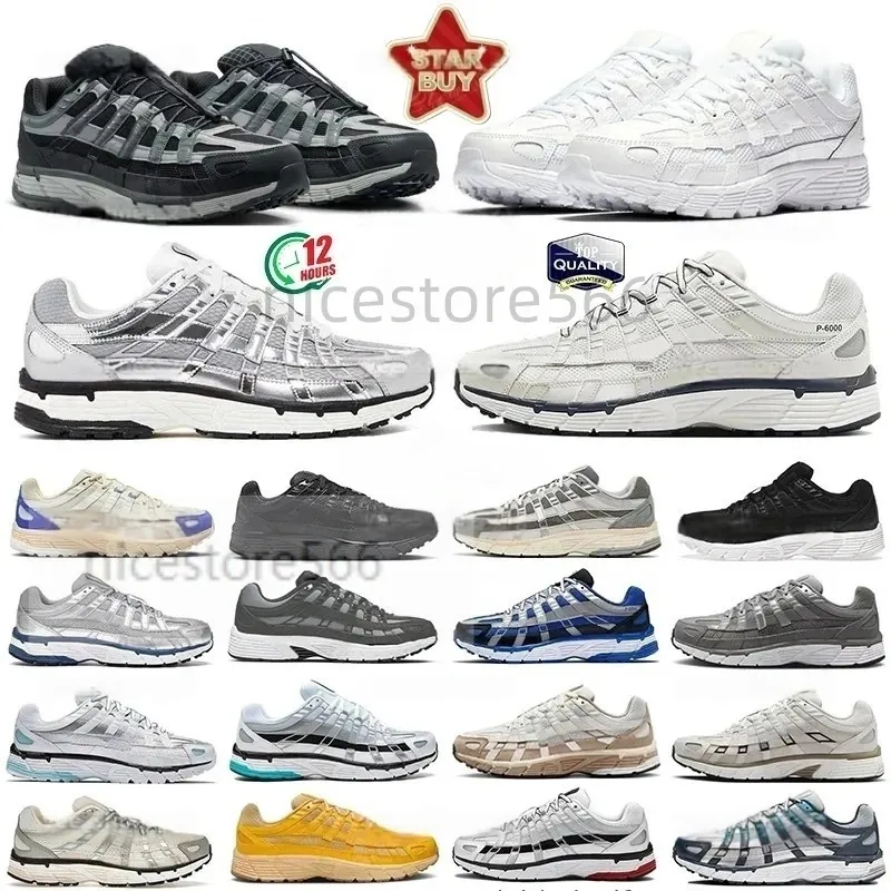 p6000 trainer P6000 P 6000 Designer Anthracite Cool Grey Metallic Sier White Platinum Tint Men Women Sneakers Womens Trainers Casual Shoes