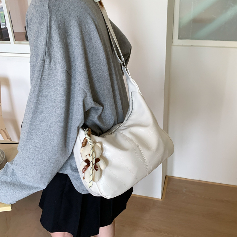 designer High-Quality Texture Bag for Women, Large Capacity 2025 New Summer Versatile Fashion Crossbody Bag, Casual Commuter Tot