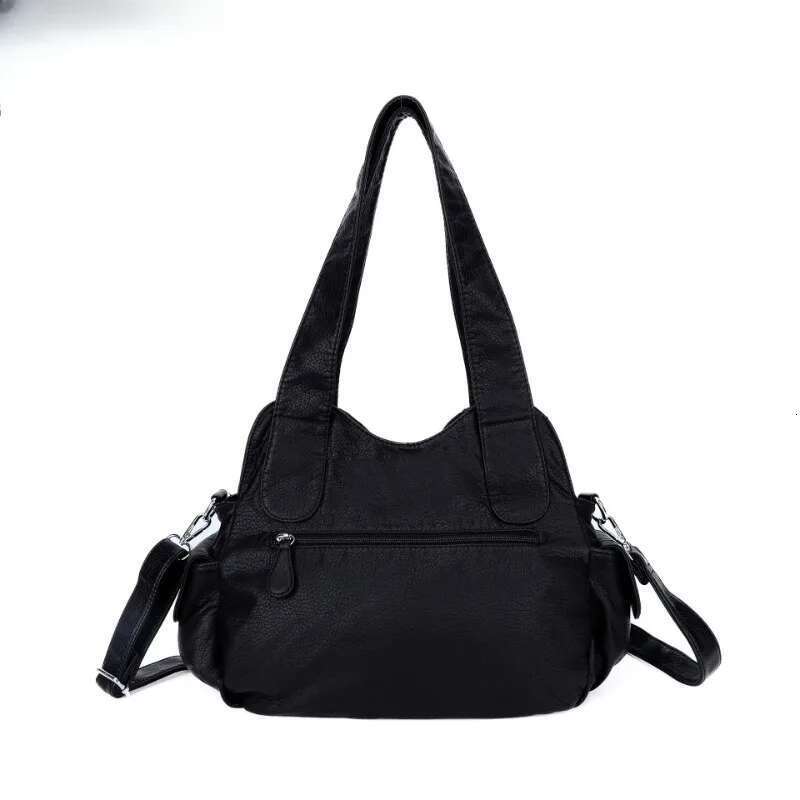 Women Fashion Vintage Handbags Ladies PU Leather Y2k Bags Female Satchel Big-Capacity Shoulder Purse Bag Bolsa Feminina