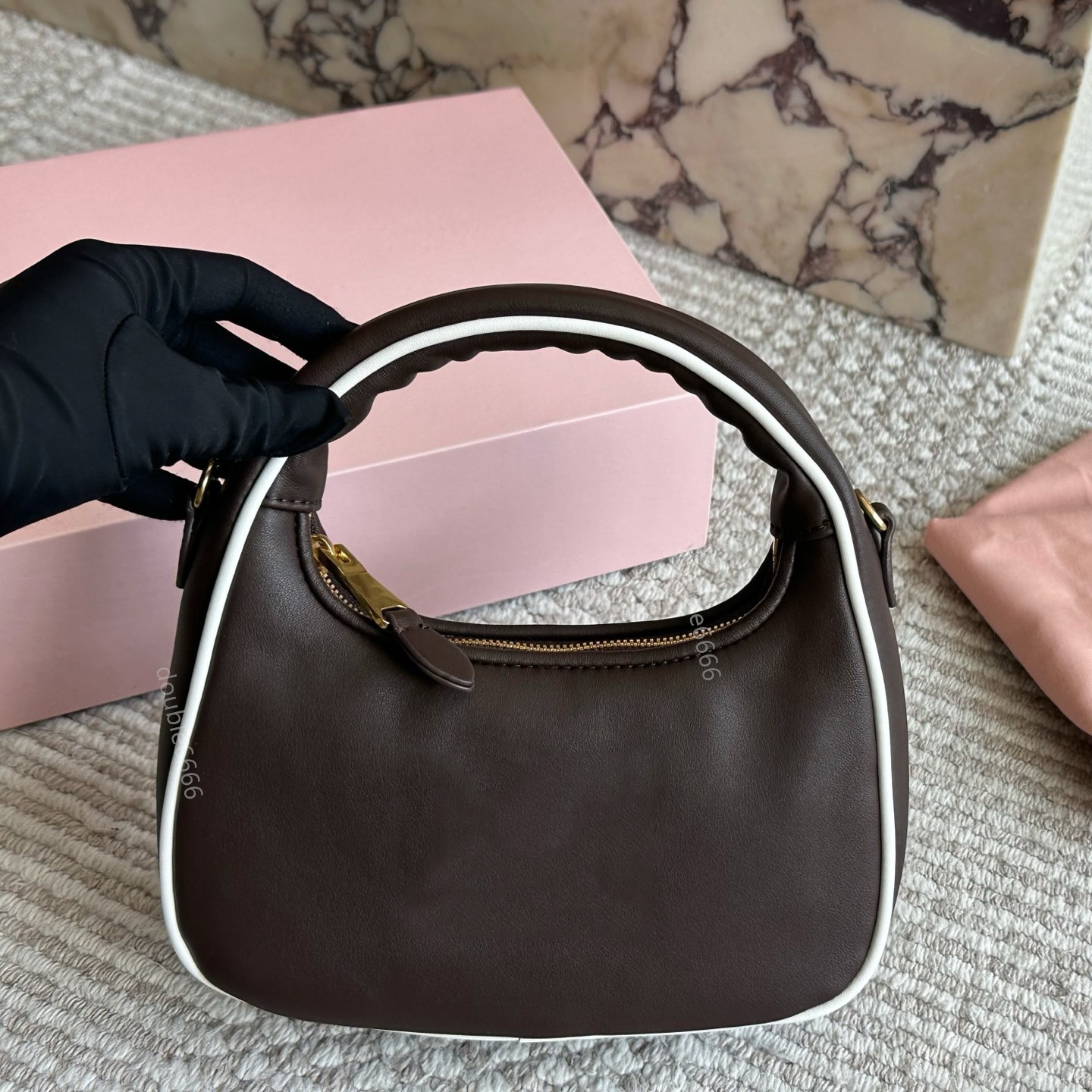 designer Women's Leather Mini Tote Bag Fashion Shoulder Bag Crossbody Bag Hobo Bag Travel Bag Phone Bag Wallet lady bag Crescent bag messenger bag