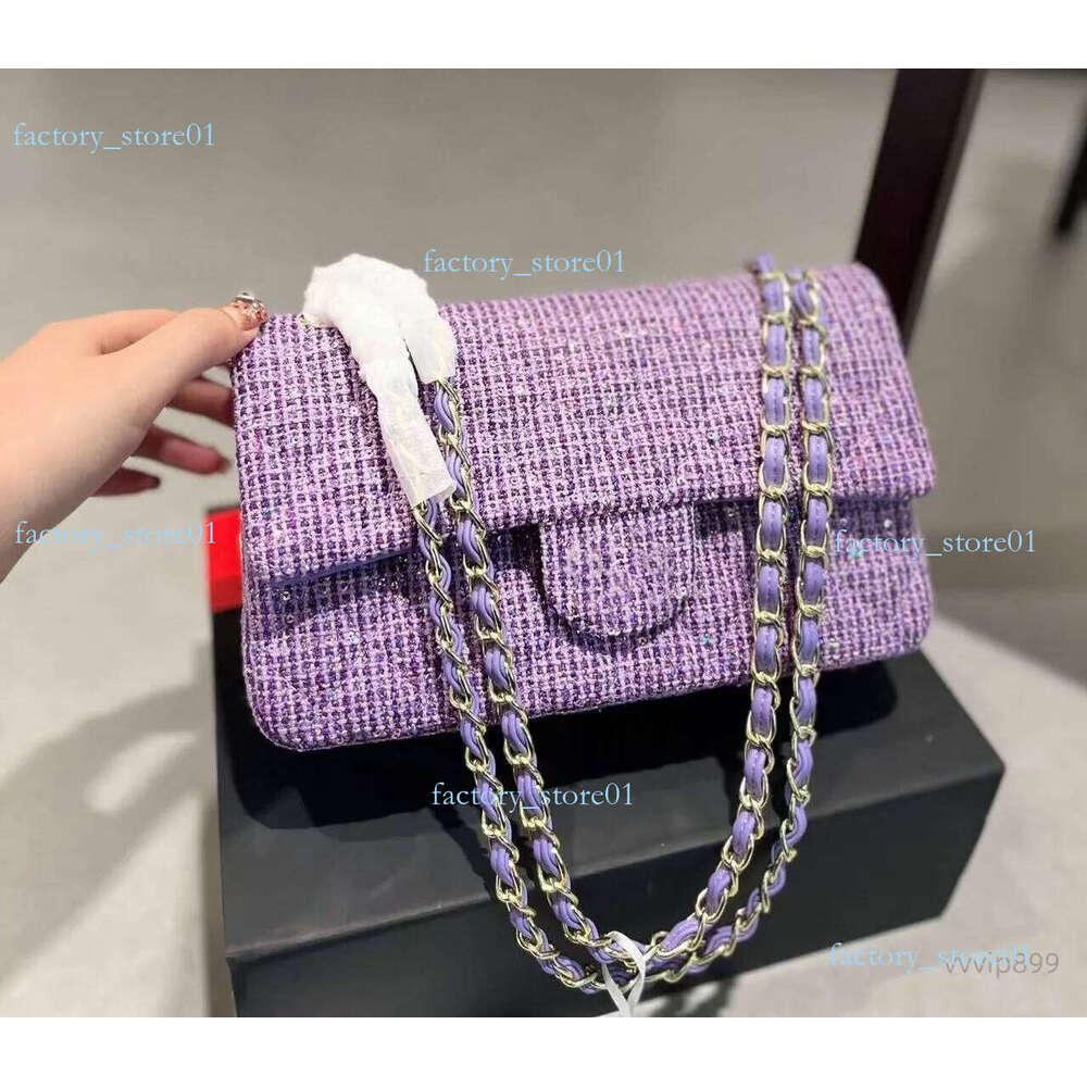 Designer bag Luxury Shoulder bags Makeup Gold Hardware Matelasse Chain Crossbody Ladies Classic Handbag Flap Tweed Bag Quilted Bags Turn Lock Purse