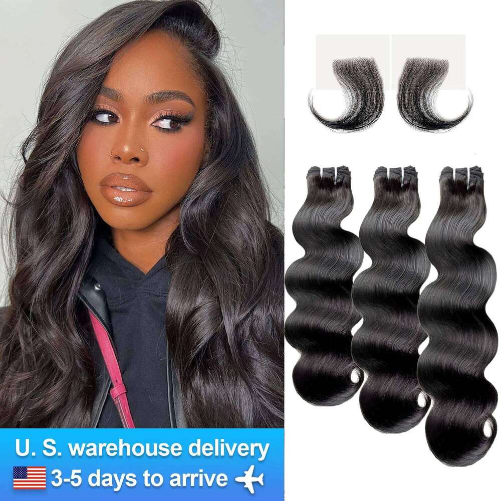 12A Body 100% Human Extensions Brazilian Hair Weave Humain Wave 1/3/4 Bundles For Black Women 180 Density