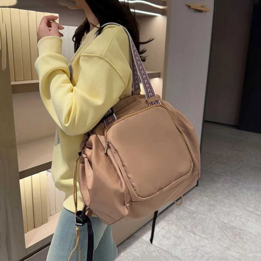 Versatile Diaper Bag Travel Cradle Duffel Bag Outdoor Camping Shopping Storage Handbag Compartments Mummy Bag Sports Backpack y250609I4RC
