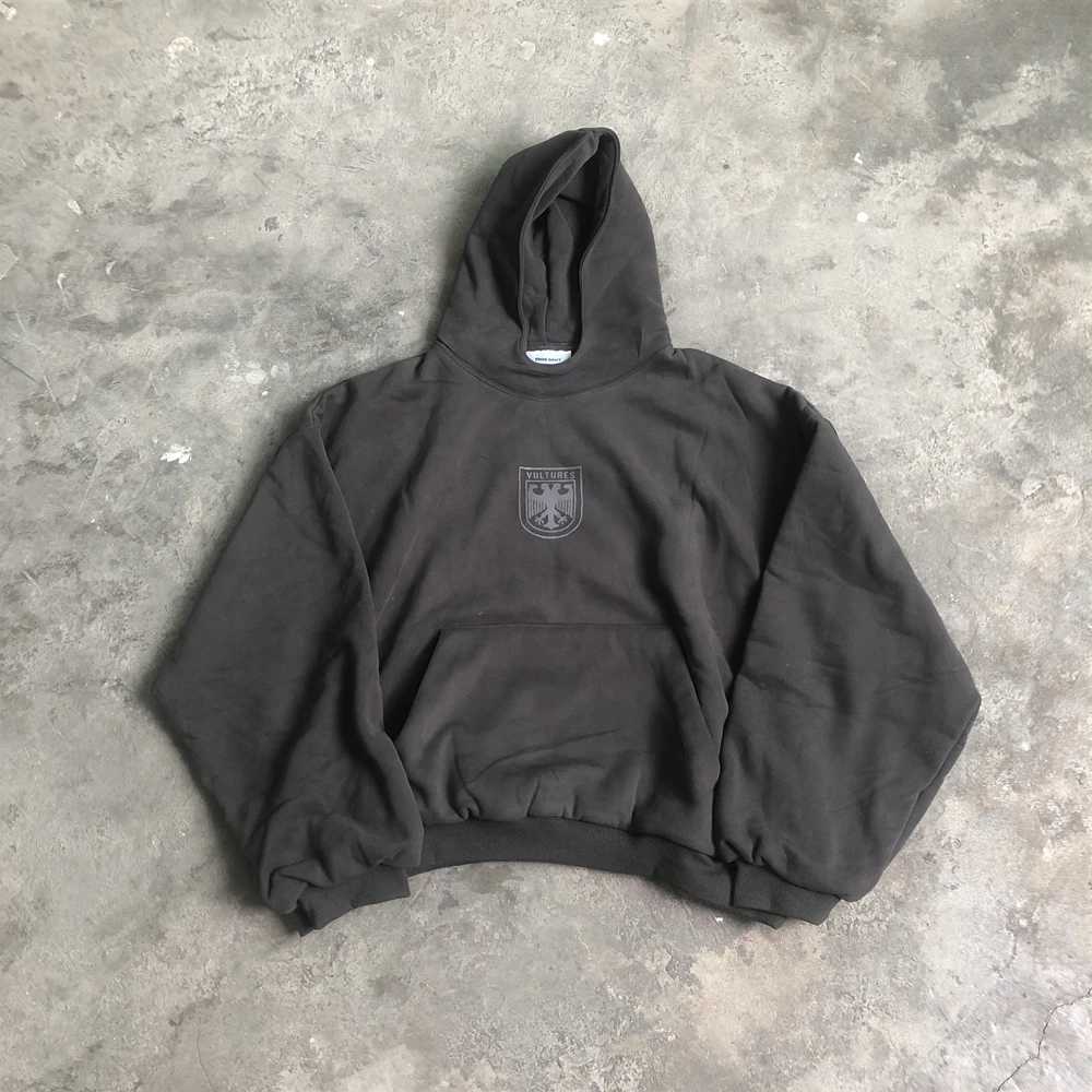 Frog Drift Y2K DONDA Vultures Vintage Loose Oversized Sweatshirt Tops 100% Cotton Printed Pullover Hoodies For Men Z250609