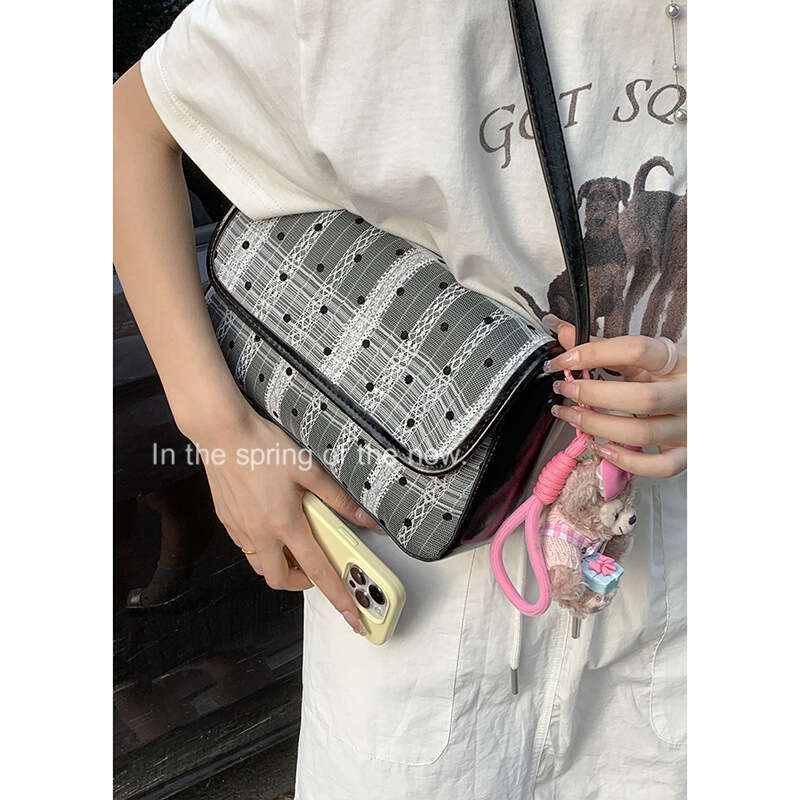 2025 New Niche Fashion Handbag Small Square Versatile Crossbody Bag