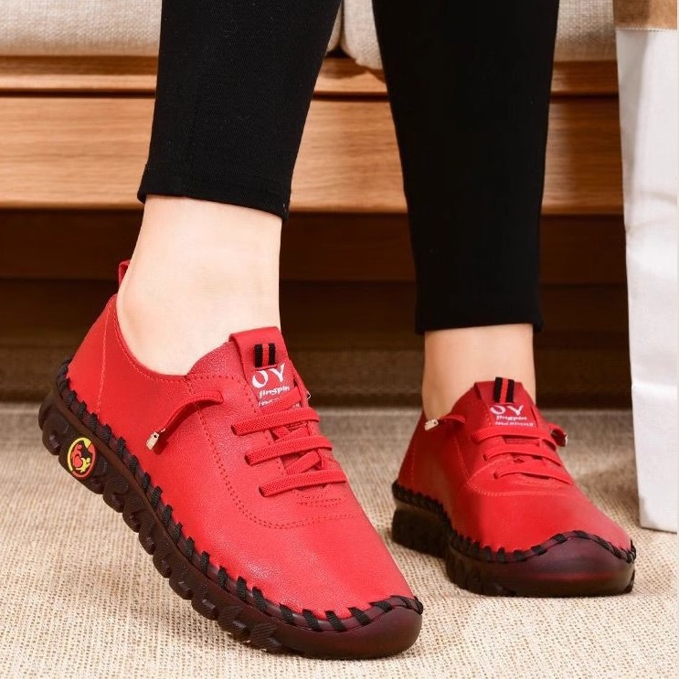 fashion 2025 Casual Men Women Plus Size Flat Perforated Breathable Upper Large Ing Style Daily Outdoor Shoes