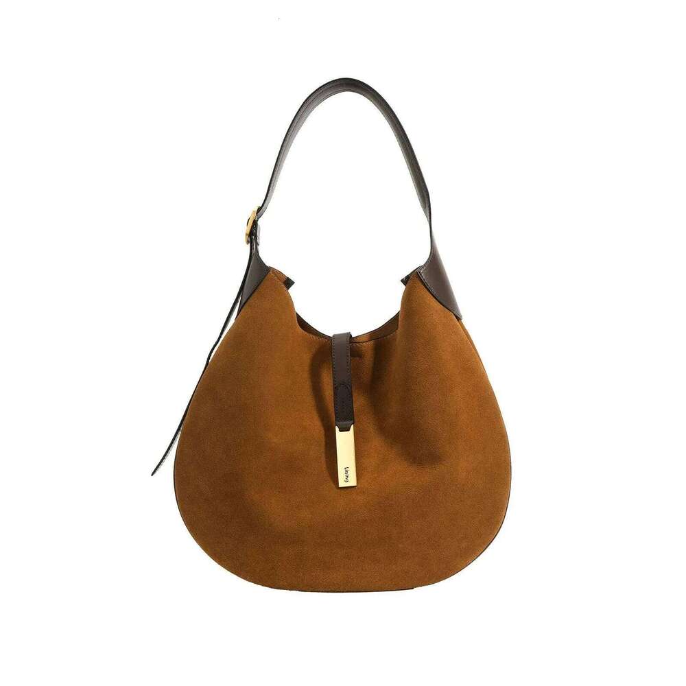 2024 Autumn/Winter New High-End Feel Niche Fashionable Versatile Women's Crossbody Large Capacity Single Shoulder Bag