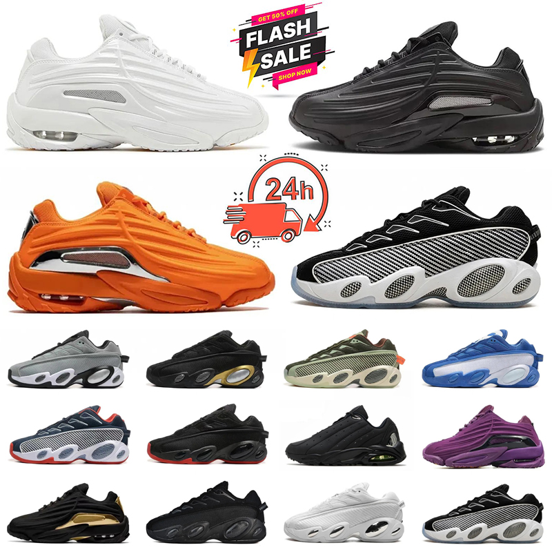 designer shoes Nocta Terra Hot Step 2 Glide Outdoor Running Shoes Sports Triple Black White Total Orange Gold Mens Womens Sneakers Trainers 36-46