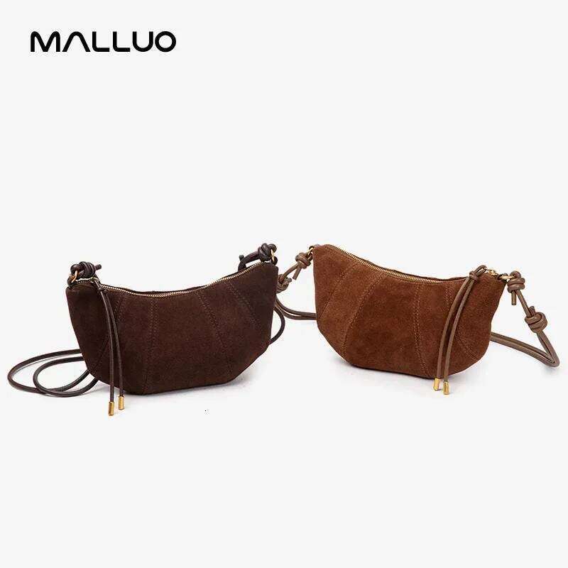 Designer Bags 2025 Women Cow Real Leather Handbag Female Crossbody Designer Shoulder Bags Ladies Casual Retro Cowhide Bull Horn Bag For Lady Luxury Ba
