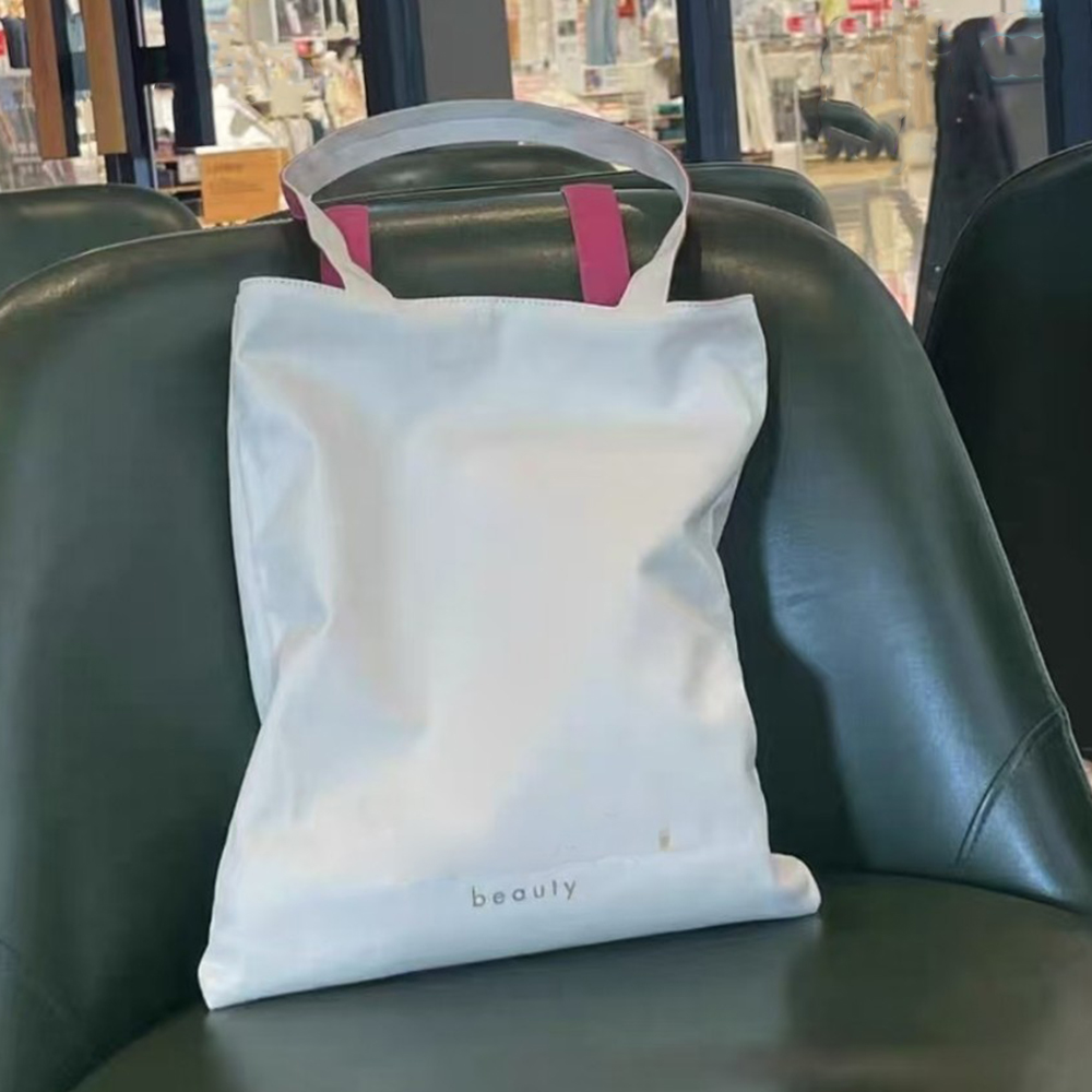 Designer Reversible Women Lady Canvas Classic Double-sided printed Letters Beach Casual Handbag for Travelling Shopping Gym Eco-friendly Bag