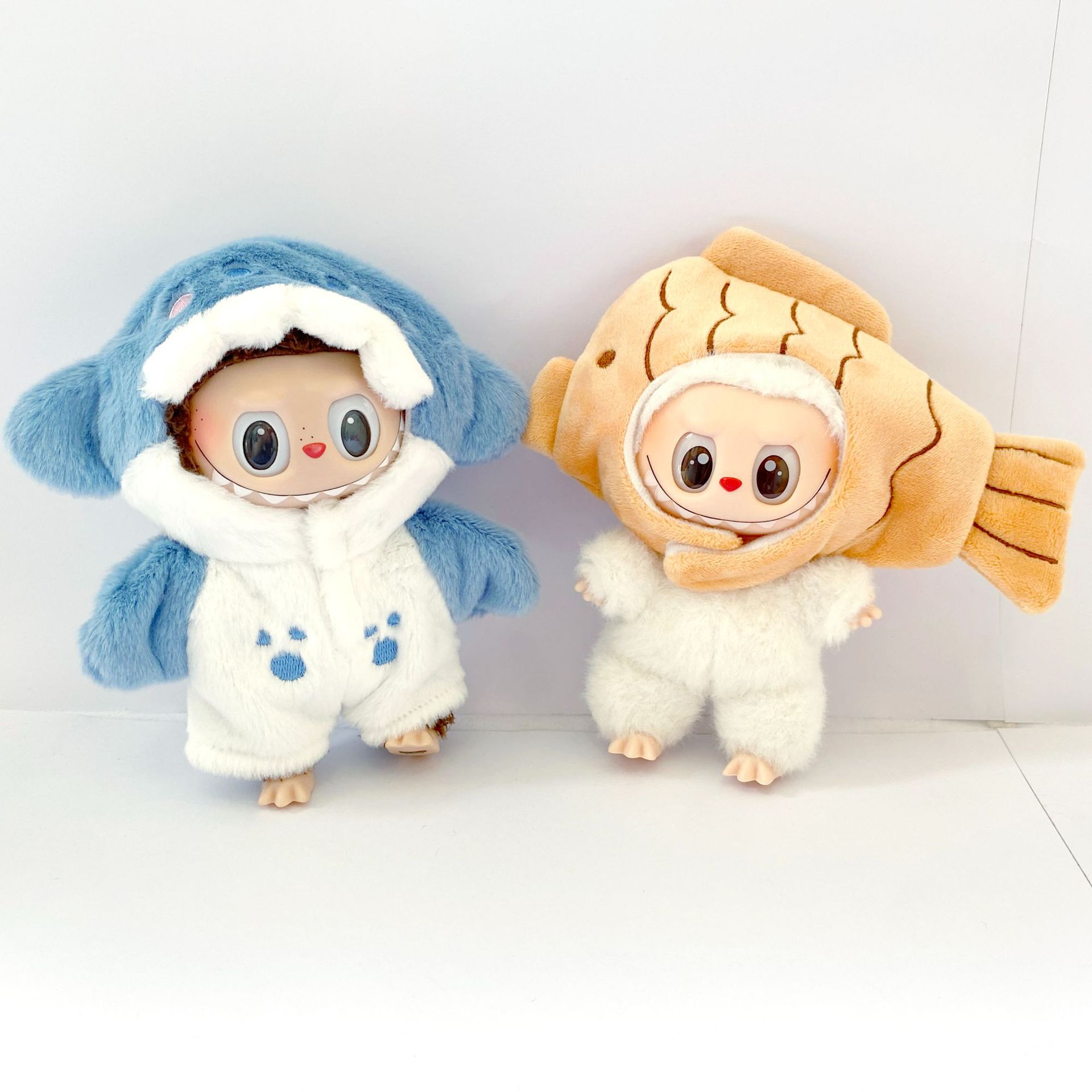 Labubu Designer Tops for Labubu Plush Toys Cute Style Fashion Doll Costume The Accessories of Labubu Doll 2025 New(Doll Clothing Only)