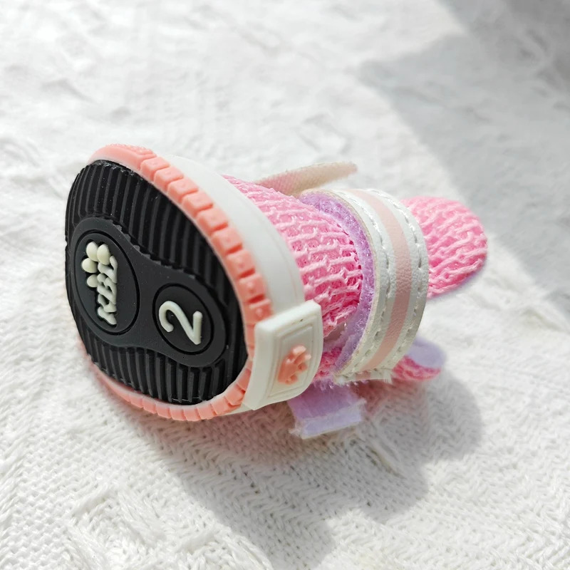 Summer Dog Sneakers For Small Puppy Animal Cute Rabbit Breathable Pet Sandal Shoes Foot Wear Boots Accessories Chihuahua Yorkie 250609