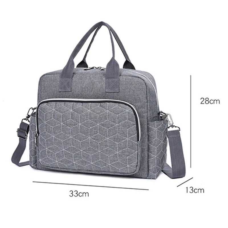 Baby Diaper Bags Large - Capacity Waterproof Nappy Mummy Waterproof Travel For Mom Stroller Maternity Shoulder Fashion Portable y250609K6QU