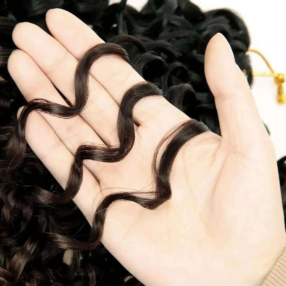Raw 100% For Braiding Deep Curly Bulk Vieamese Human Hair Extensions No Weft Bundles