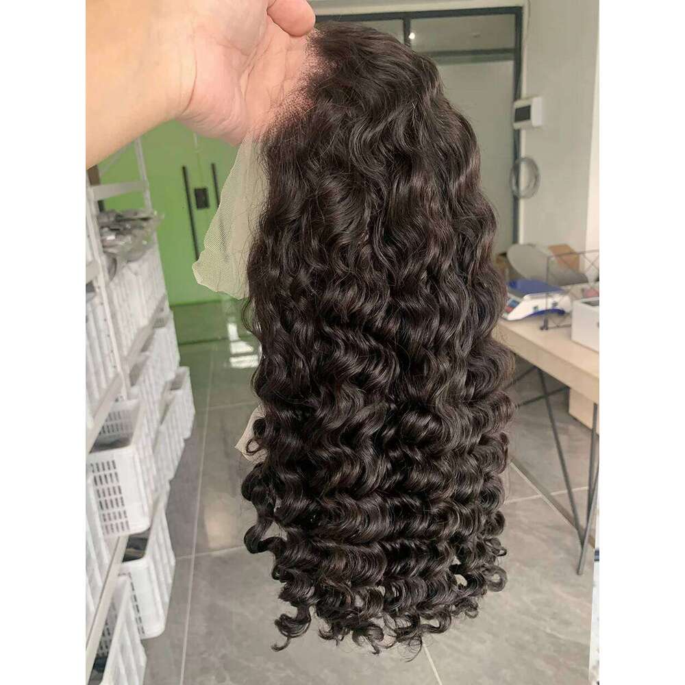Best Sell Bob Deep Wave Lace Front Wig 13x6 13x4 Full 250 High Density Raw Vieamese Natural Black Wet and Wavy Human Hair Wigs