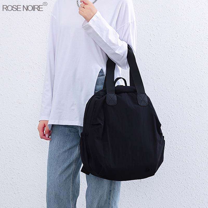 Multifunctional Single Shoulder Handbag Versatile Lightweight Large Capacity Outdoor Backpack Harajuku Style Student Bag