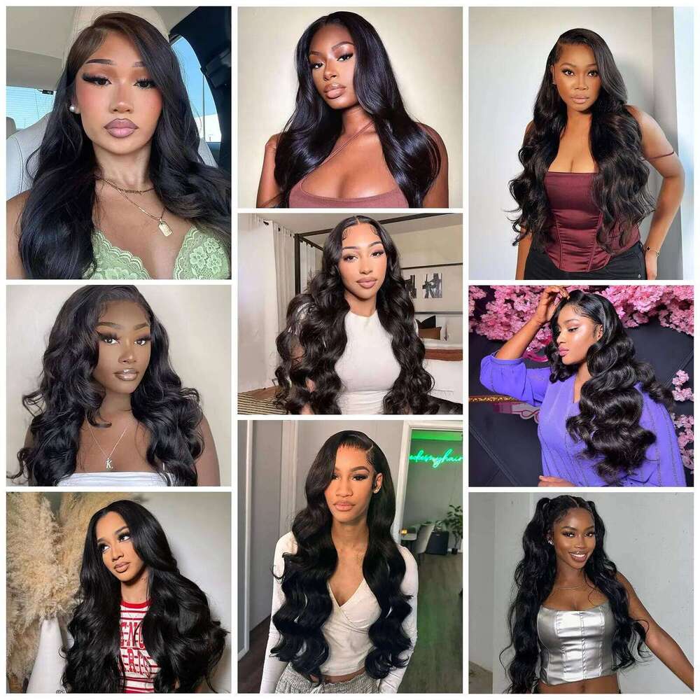 12A Body 100% Human Extensions Brazilian Hair Weave Humain Wave 1/3/4 Bundles For Black Women 180 Density