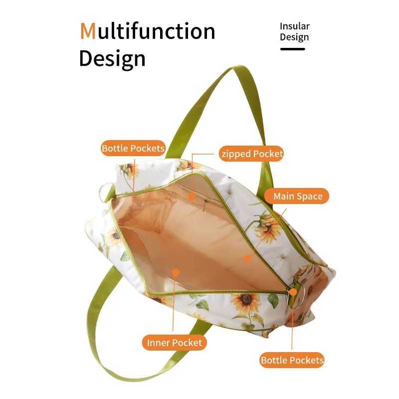 New Style Mummy Large Capacity Diaper Stroller Bag Waterproof Outdoor Travel Diaper Maternity Bag Baby Nappy Travel Changing Bag y250609RG80