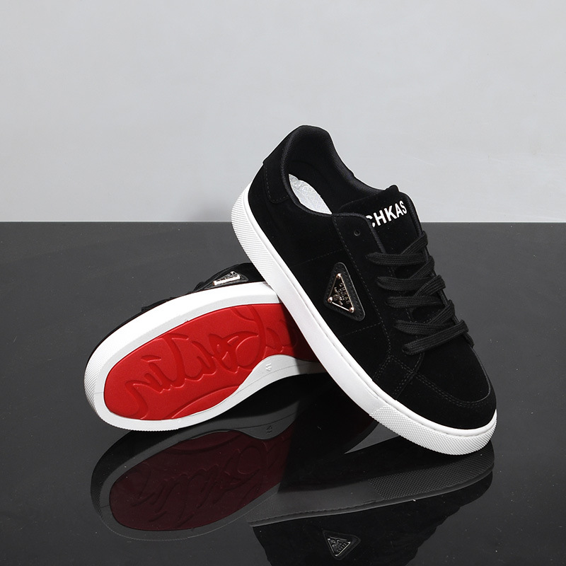 designer shoes, men's training casual board shoes, trendy autumn new little black shoes, fashionable, wear-resistant and anti-slip casual shoes, 