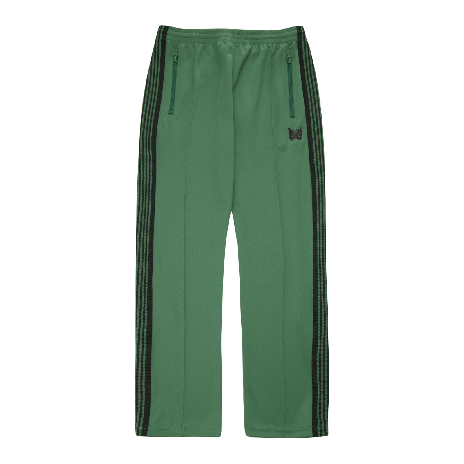 needles Butterfly pants, men's embroidered casual straight pants, trendy brand versatile sports pants, drape wide-leg pants