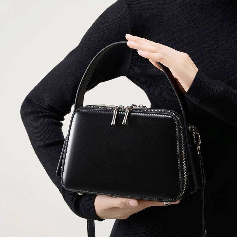 Designer Bags 2025 Women's Natural Cow Leather Shoulder Bag Female Fashion Designer Handbags Ladies Work Commuting Retro Cowhide Bags Lady Luxury