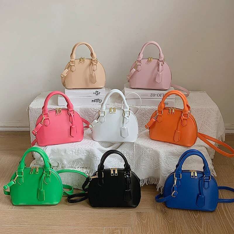 Brand Candy Color Tote Bags For Women New Fashion Purses And Handbag Designer Crossbody Cute Shoulder Bag