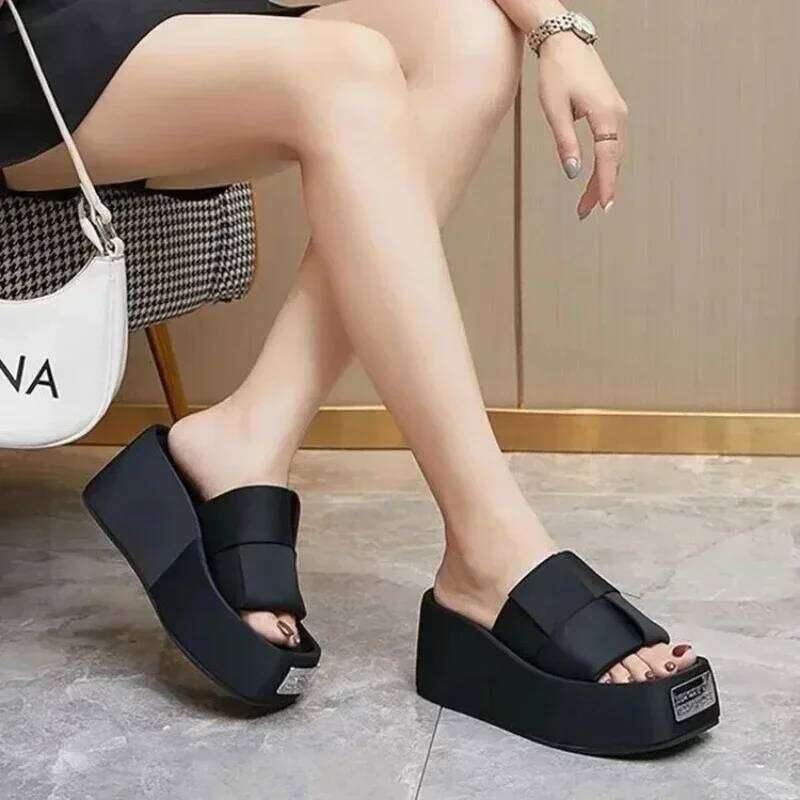 Elegant Women's Summer Womens Sandals Free Shiping Platforms for Women Ladies Shoes Woman 2024 Trend Lady