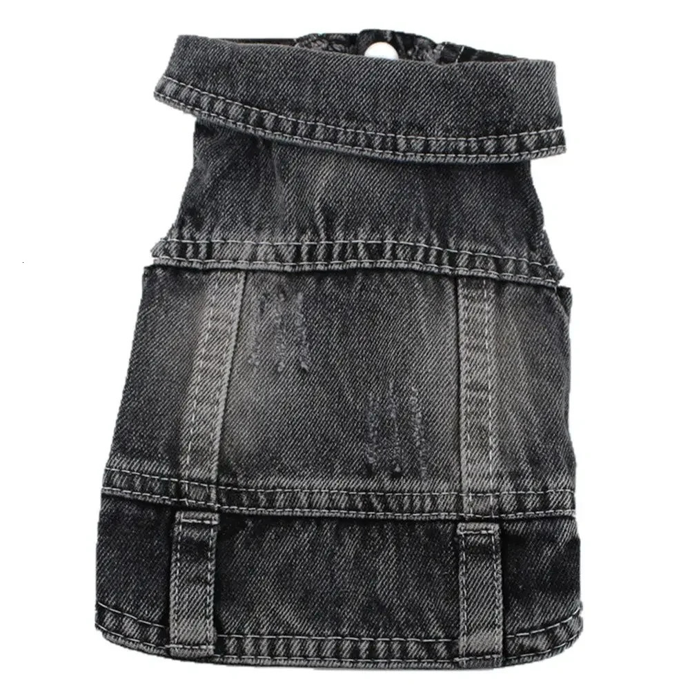 Dogs and Cats Jean Jacket Vest Paw Print Pet Puppy Denim Coat SpringAutumn Clothing Apparel 6 Sizes Dog Clothes Dachshund 250609
