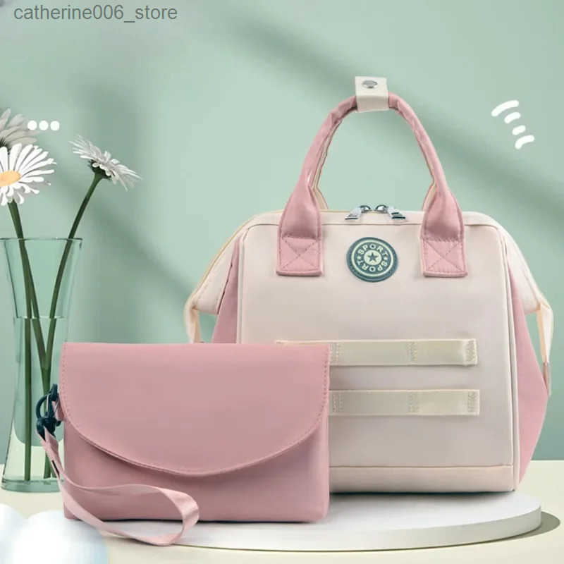 Fashion Baby Diaper Bag Large Capacity Mommy Maternity Bag Portable Multifunctional Nappy Waterproof Bag for Baby Care y250609N62O