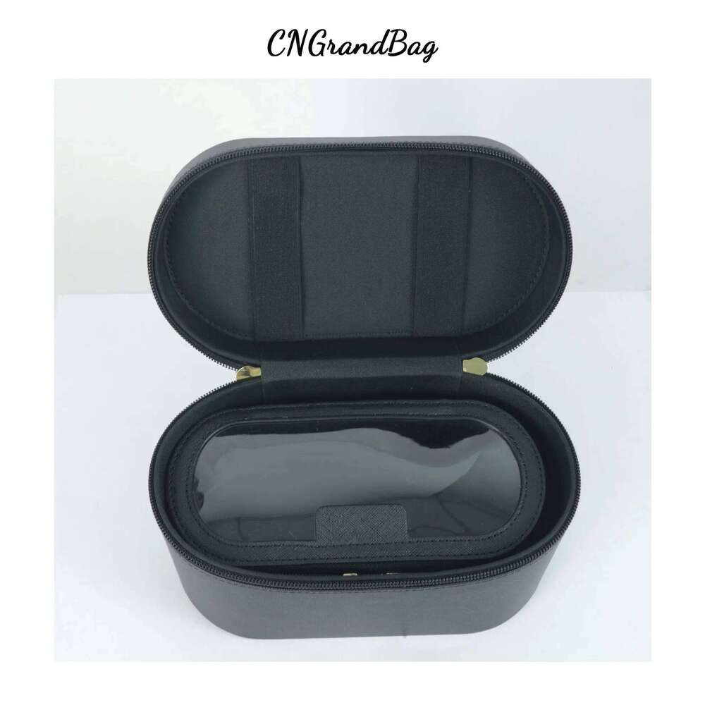 Customisable Name Ladies Saffiano Split Leather Travel Toiletry Case Makeup Organizer Box Dopp Kit Cosmetic Bag Set