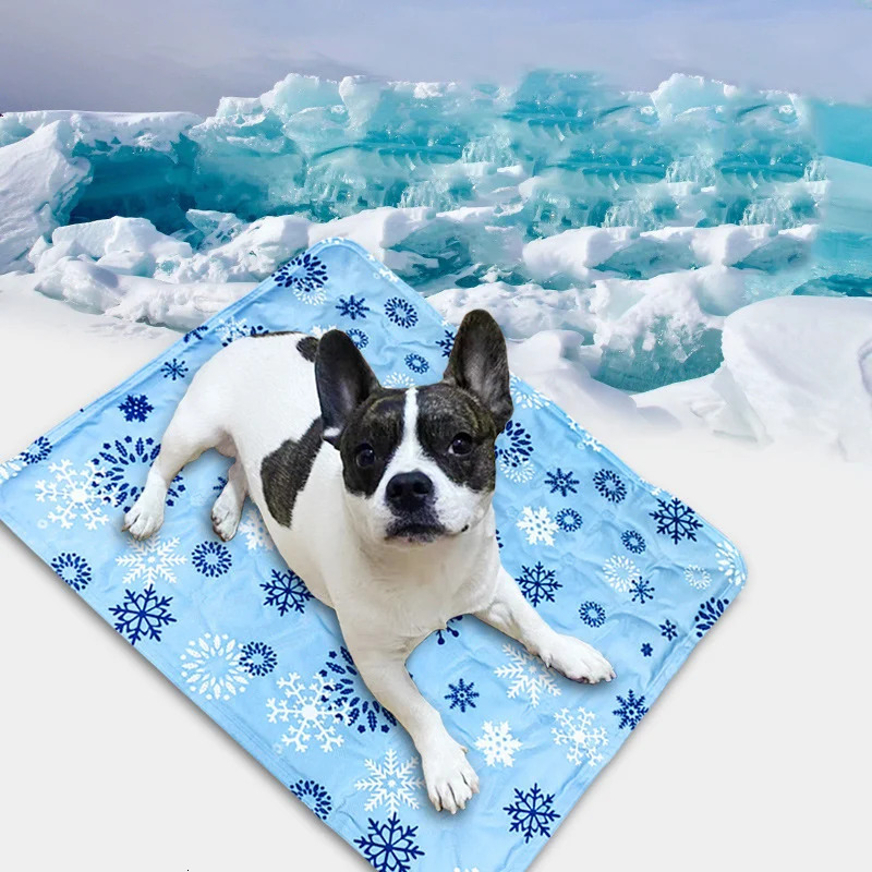 Pet Cool Durable Blanket Sofa Ice Mat Dormitory Dog Cat Cushion Summer Cooling Gel Water Cushion 250609
