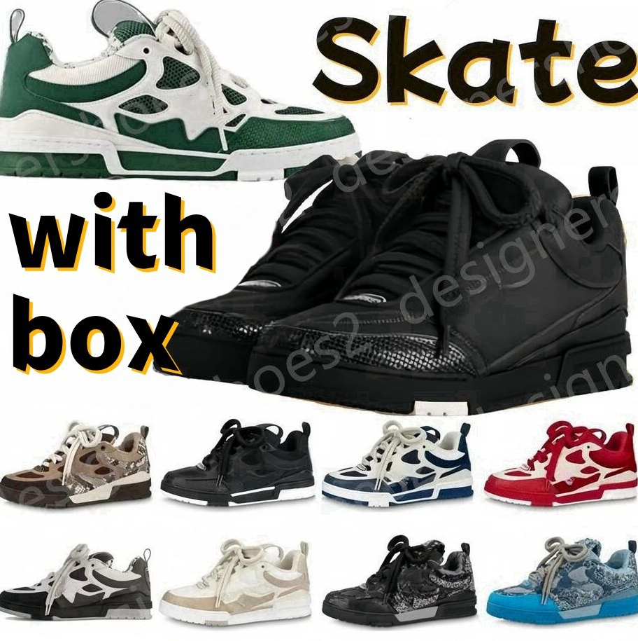 designer skate shoes embossed trainers Sneakers trainers floor women men mesh sneaker Platform Casual Shoes black Runner Trainer Shoes 36-45