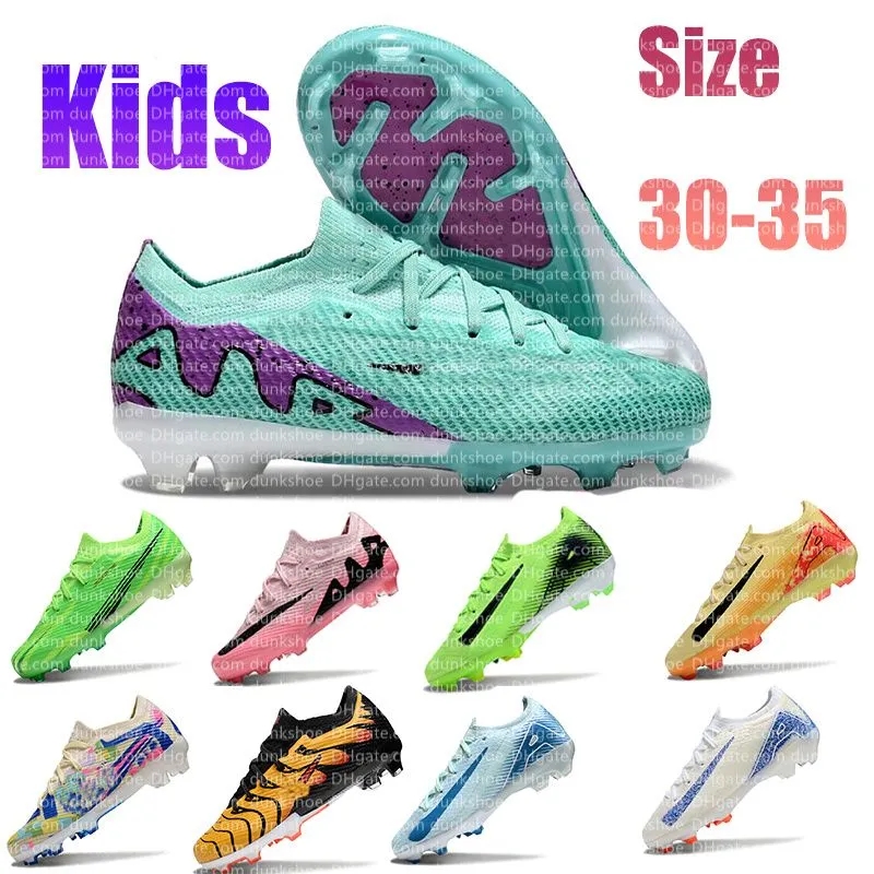 kids Soccer Shoes 15 16 Elite Football Boots Cleats Cleat turf 7 Elite XXV IX FG American Foot Ball Boot Youth Boys