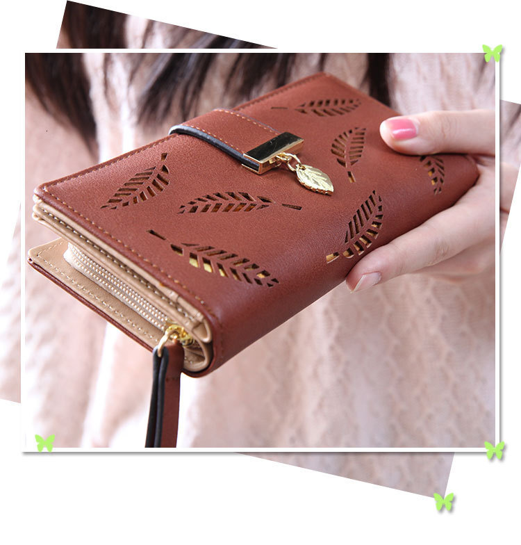 Luxury Designer Wallet 2025 New Korean Women's Wallet Long Fashion Handbag Zipper Phone Bag Business Card Holder Designer Bag