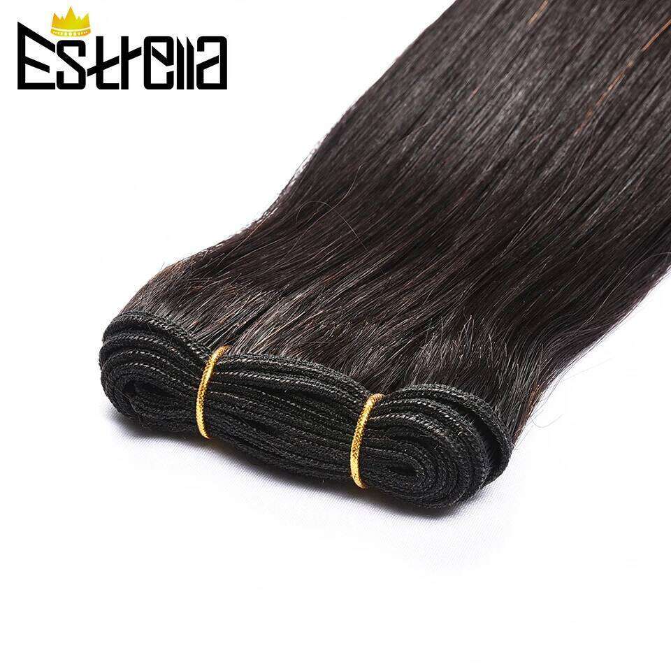 12A Grade Full End Straight Raw Weaving Bundles 100% Brazilian Unprocessed Virgin Human Hair Extensions