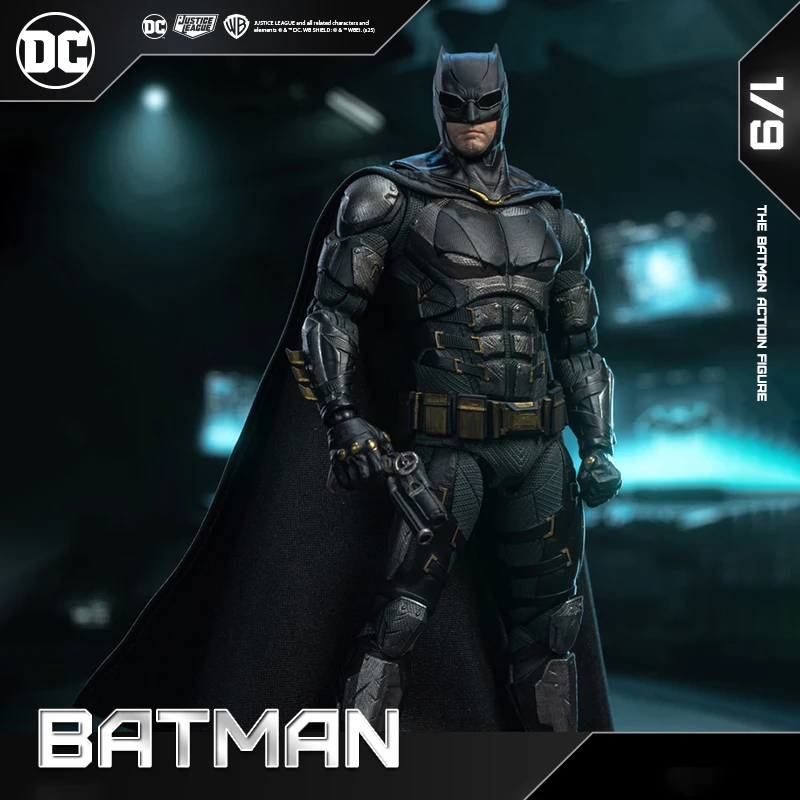 New Fondjoy Justice League Tactical Batman 1/9 Action Figure DC Movie Characters Original Box Collectible Model PVC Model Boys Birthday Gift