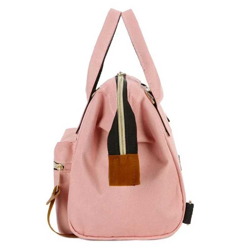 Small size mother and baby mother storage bag handbag travel backpack diaper bag baby stroller accessories y250609RGOU