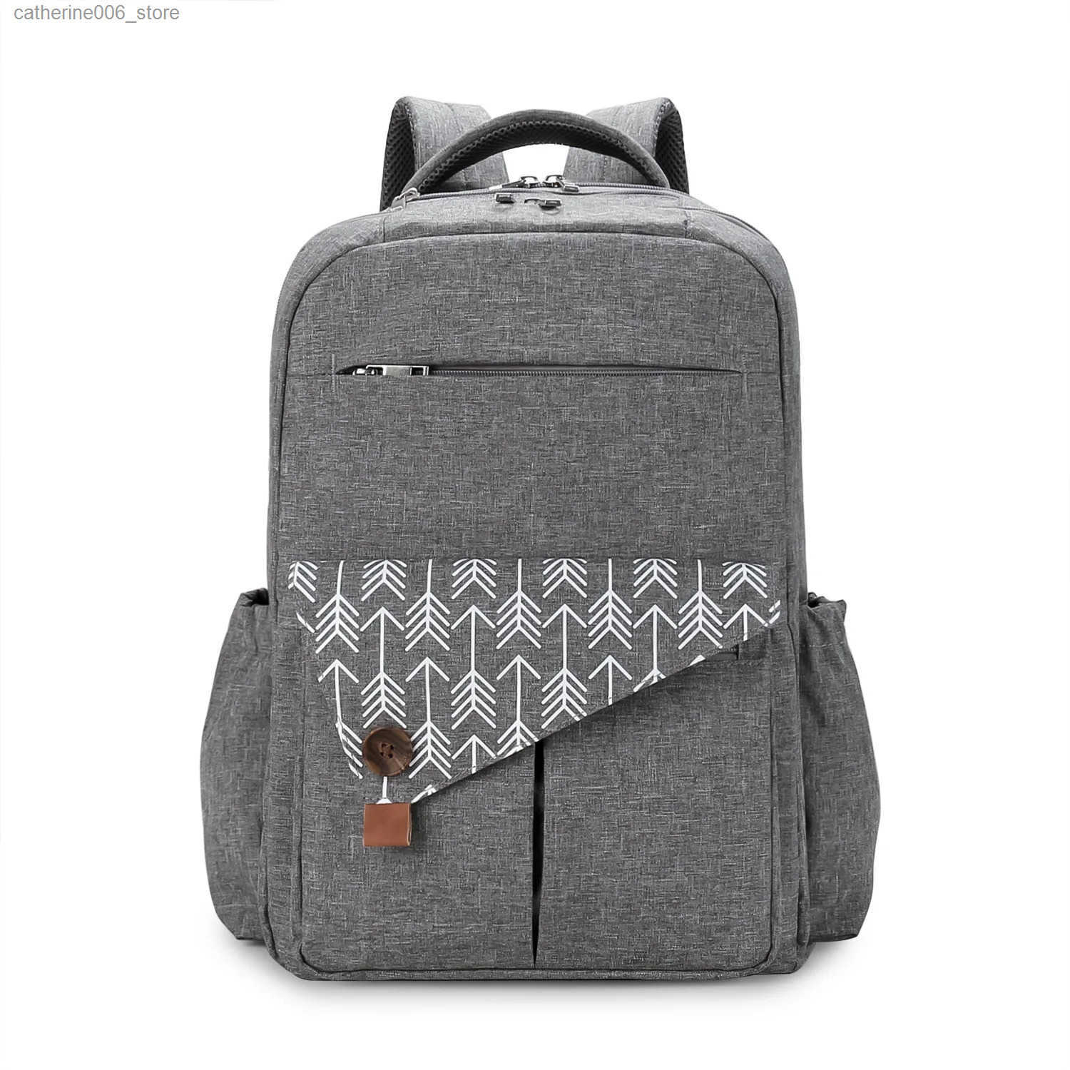 Diaper Bag BackpackBaby diaper bag multifunctional water-repellent travel backpack large diaper bag backpack y250609E6QD