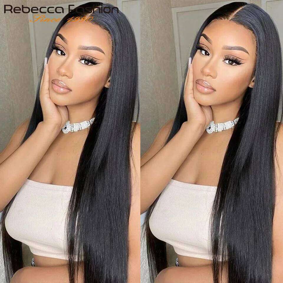 Bone Straight 180% Density 13X5X2 Front Wig Peruvian T Part Lace Remy Wigs For Black Women 100% Human Hair