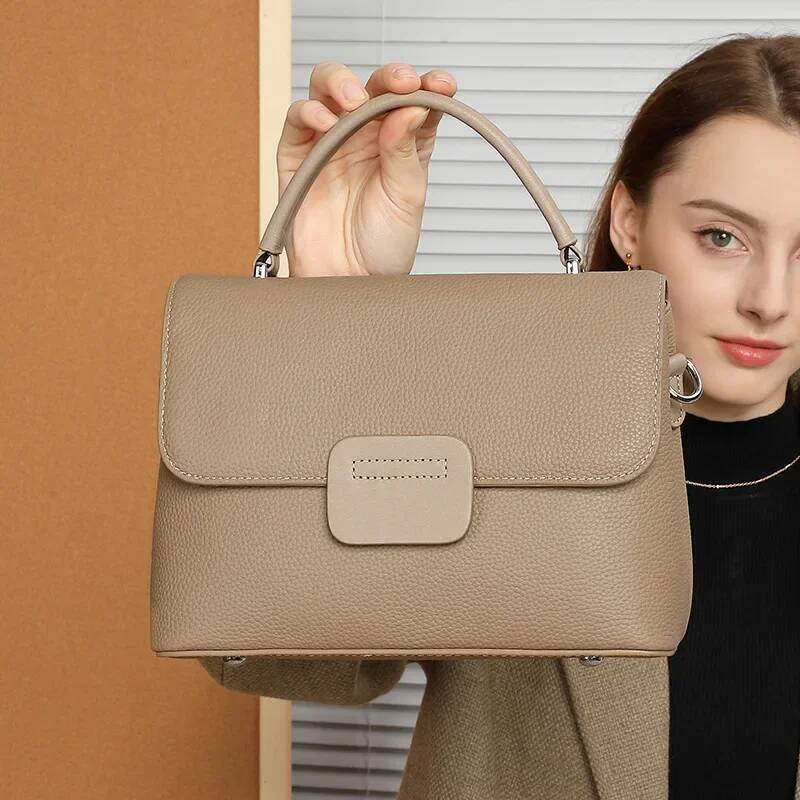 Jonlily Women Genuine Leather Shoulder Female Handbag Totes Casual Crossbody Daybag Small Underarm Bag Purse -Kg1775