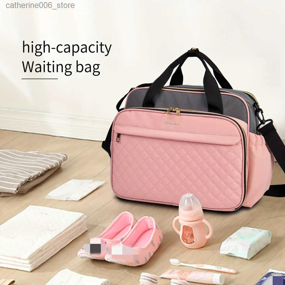 Large Capacity Mommy Bag Multifunctional Handbag Multi-compartment Crossbody Bag Going Out Diaper Bag Travel Mommy Bag y250609AQHK