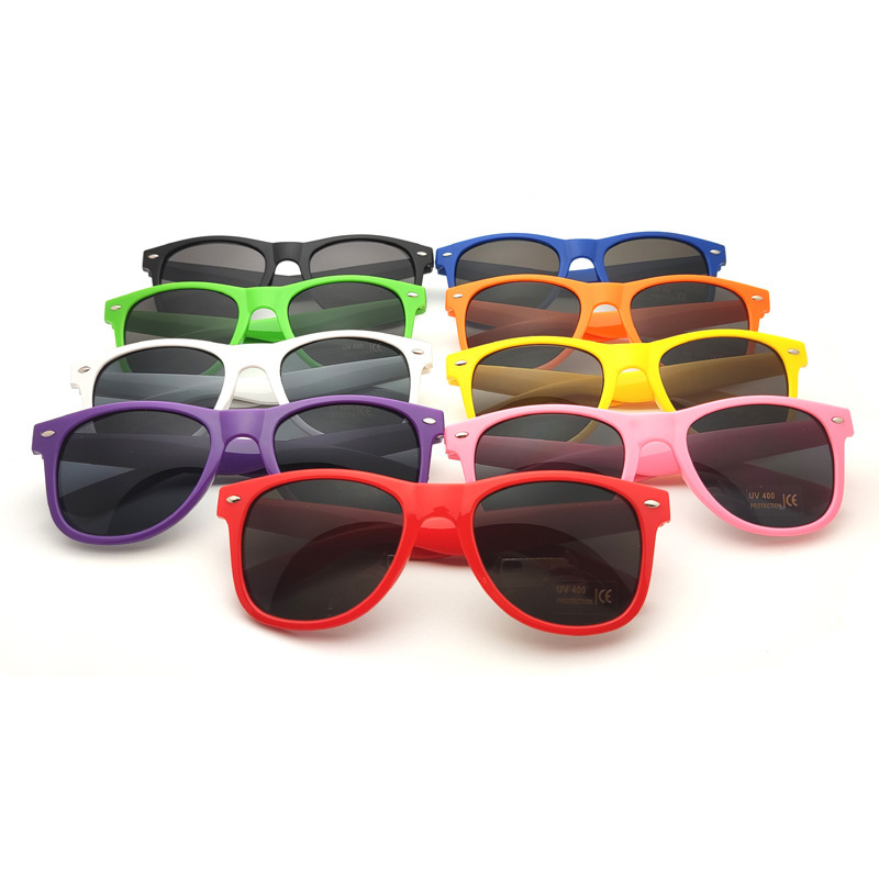 New1 pcs Sunglasses for Party Women Men Kids Multicolor UV Protection Black White Green Red Pink Sun glasses Z260305