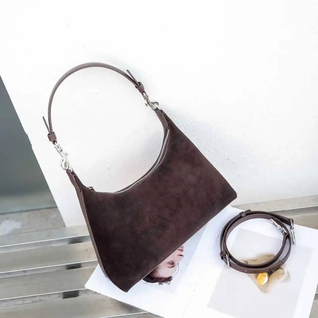 Genuine Tote Women Small Real Cow Leather Handbag Fashion Ladies Shoulder Or Crossbody Bag