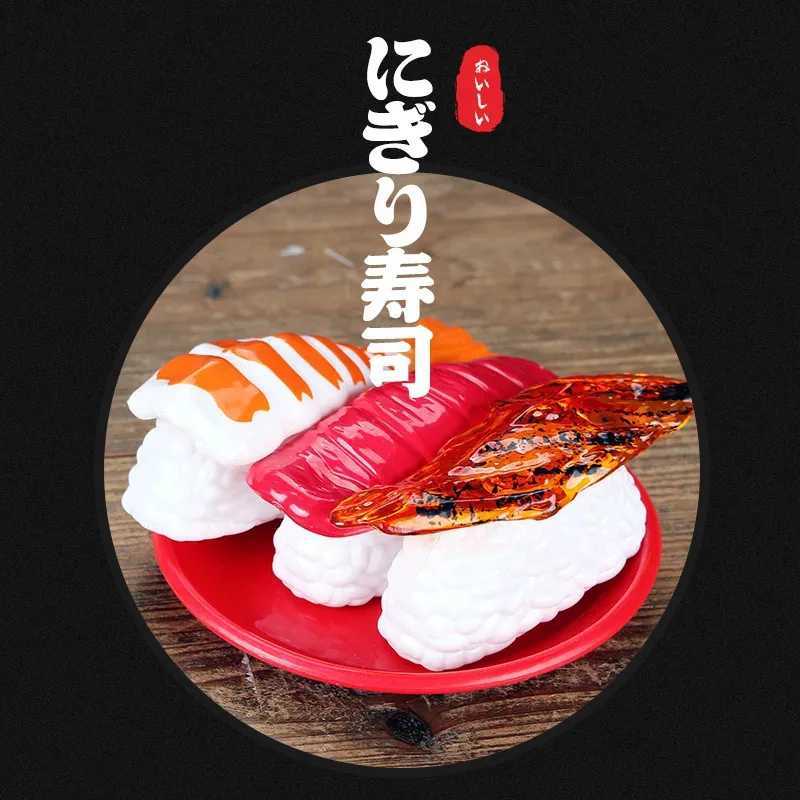 Childrens Simulation Japanese Sushi Pretend Kitchen Food Toys Pretend Play Food Mini Sushi Set Pretend Kitchen Toys For KidsXJ250609