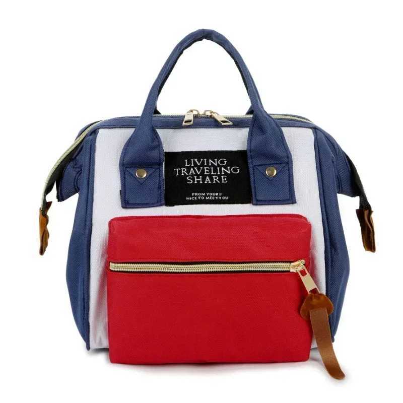 Small size mother and baby mother storage bag handbag travel backpack diaper bag baby stroller accessories y250609RGOU