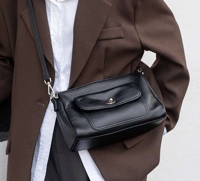 Designer Bags 2025 Ladies Fashion Designer Handbags Women Cow Genuine Leather Shoulder Bags Female Retro Underarm Cowhide Crossbody Bag Lady