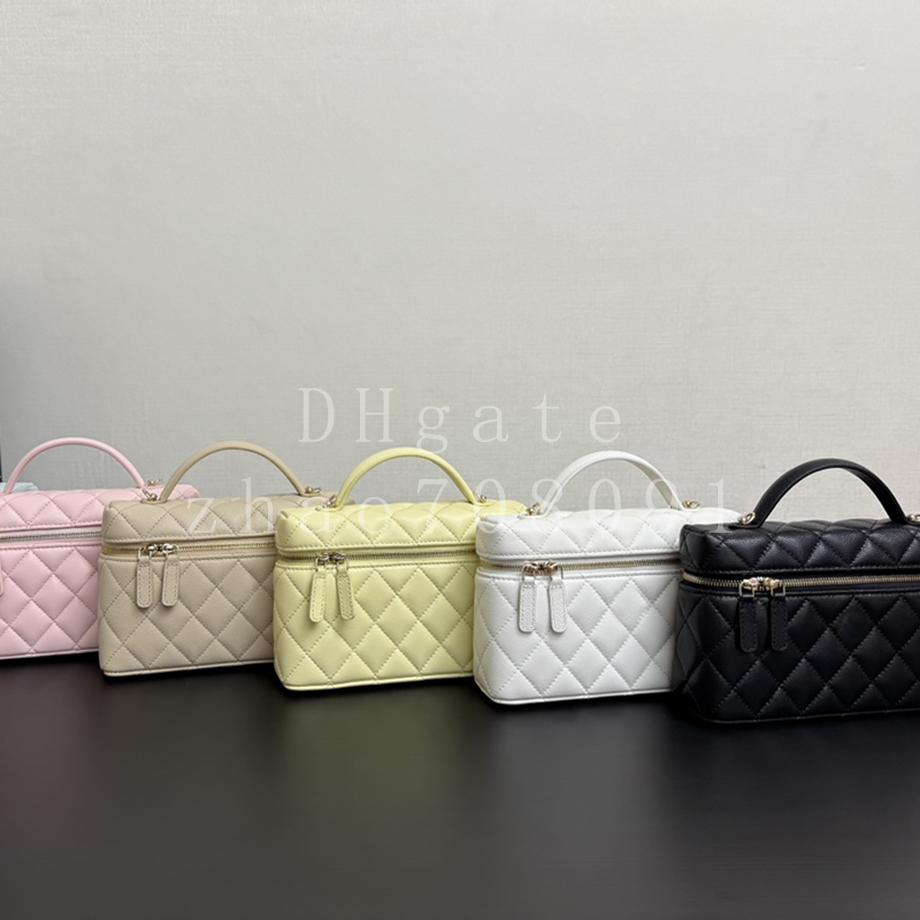 Diamond quality Designer Bag Chain Handbag 19.5CM 25P Genuine Leather Clutch Bag Luxury Shoulder Bag Makeup Bag With Box C350